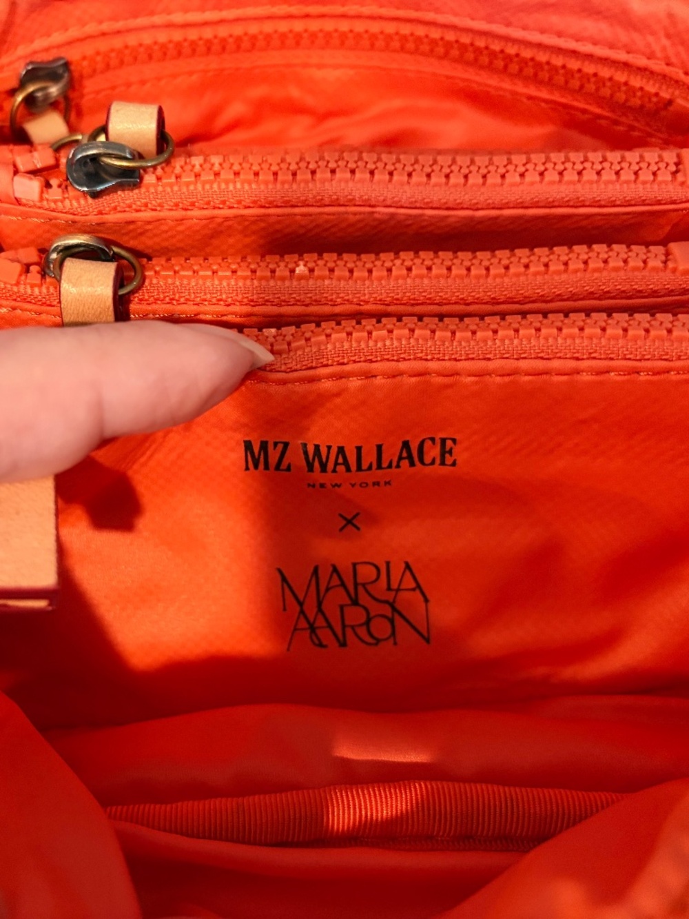 MZ Wallace Marla Aaron Lock Print Mini Accordian Jewelry Case - Picture 5 of 8